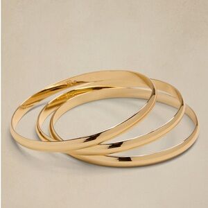 NWT BANANA REPUBLIC TRIPLE BANGLE SET